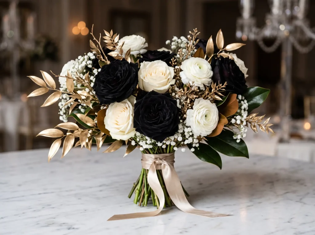 19 Moody Wedding Flowers for Couples Who Hate Playing It Safe