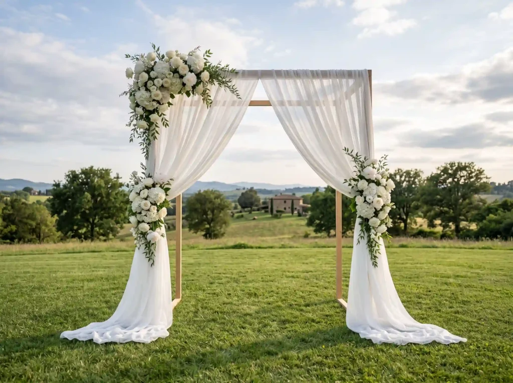 21 Wedding Arch Flowers That Stop Guests in Their Tracks