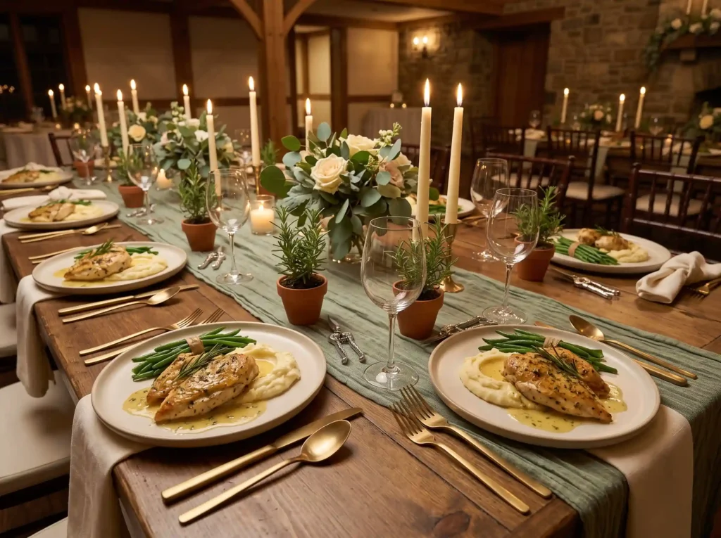 Lemon Herb Chicken Supper Plates Inspiration Cla Chicken supper plates with potatoes