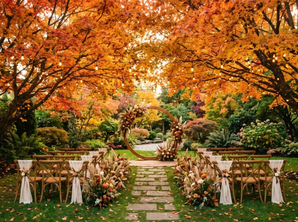 Maple Canopy Celebration Inspiration Designed to Maple canopy celebration autumn …