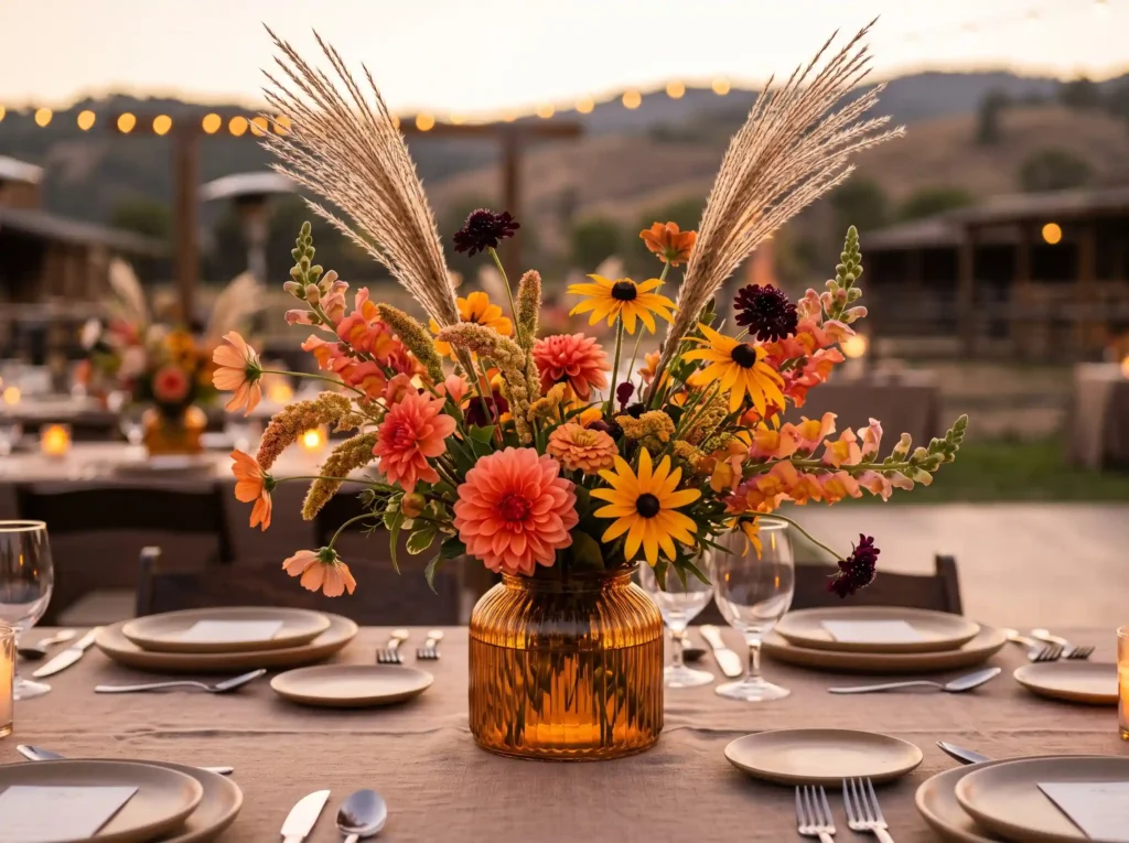 Sunset Prairie Bloom Vase Inspiration Capturing Sunset prairie bloom vase K