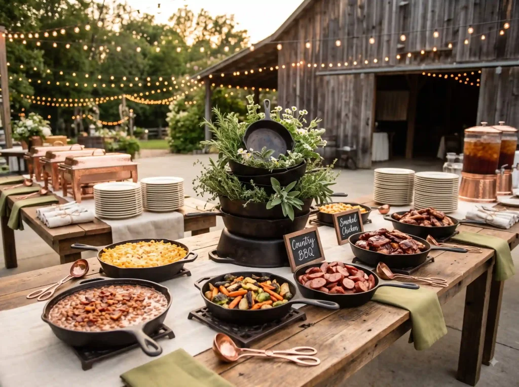 Country BBQ Skillet Buffet Inspiration Tradition Country BBQ Skillet Buffet K