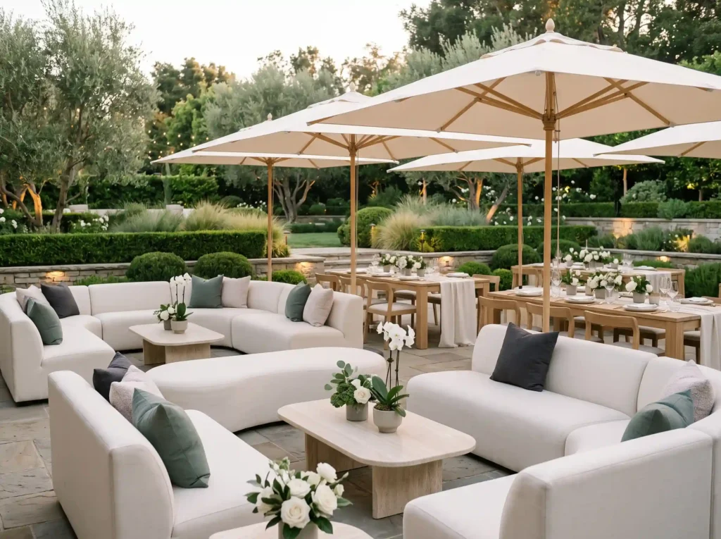 Modern Garden Lounge Reception Inspiration Conte Garden lounge reception outdoor …