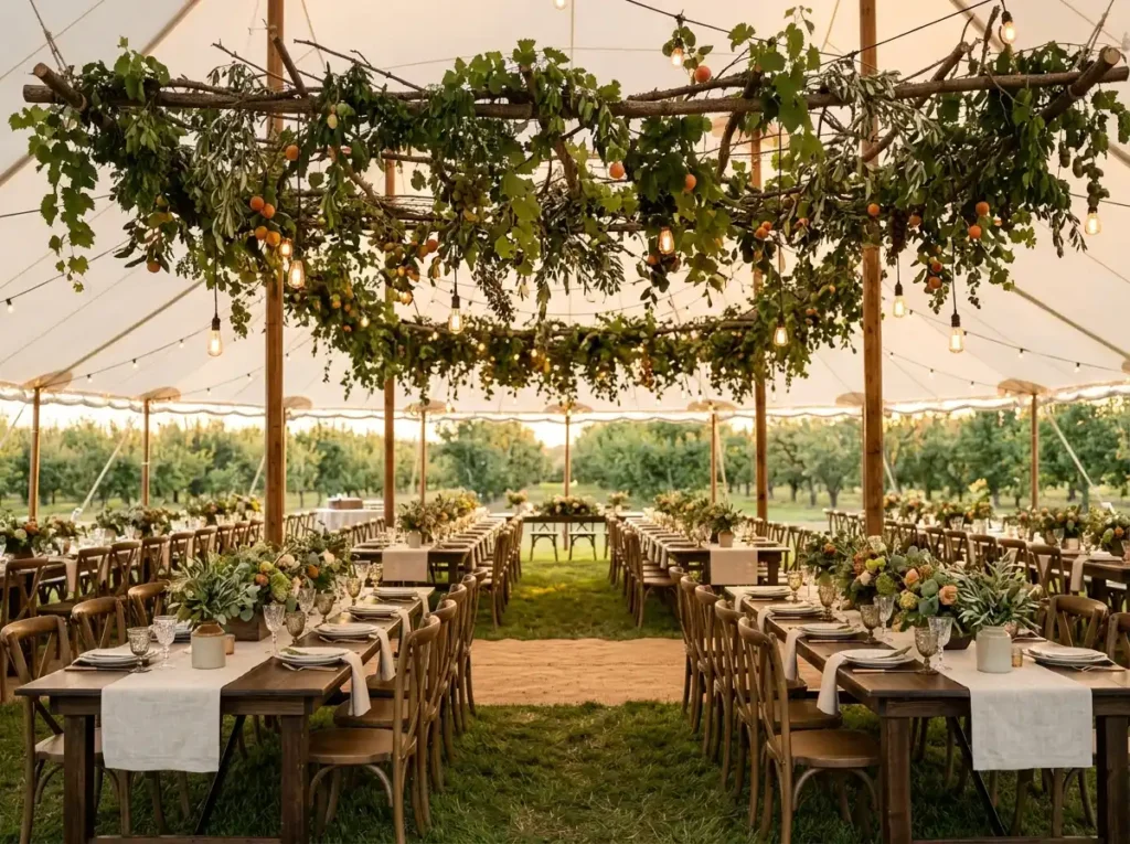Orchard canopy celebration recep…