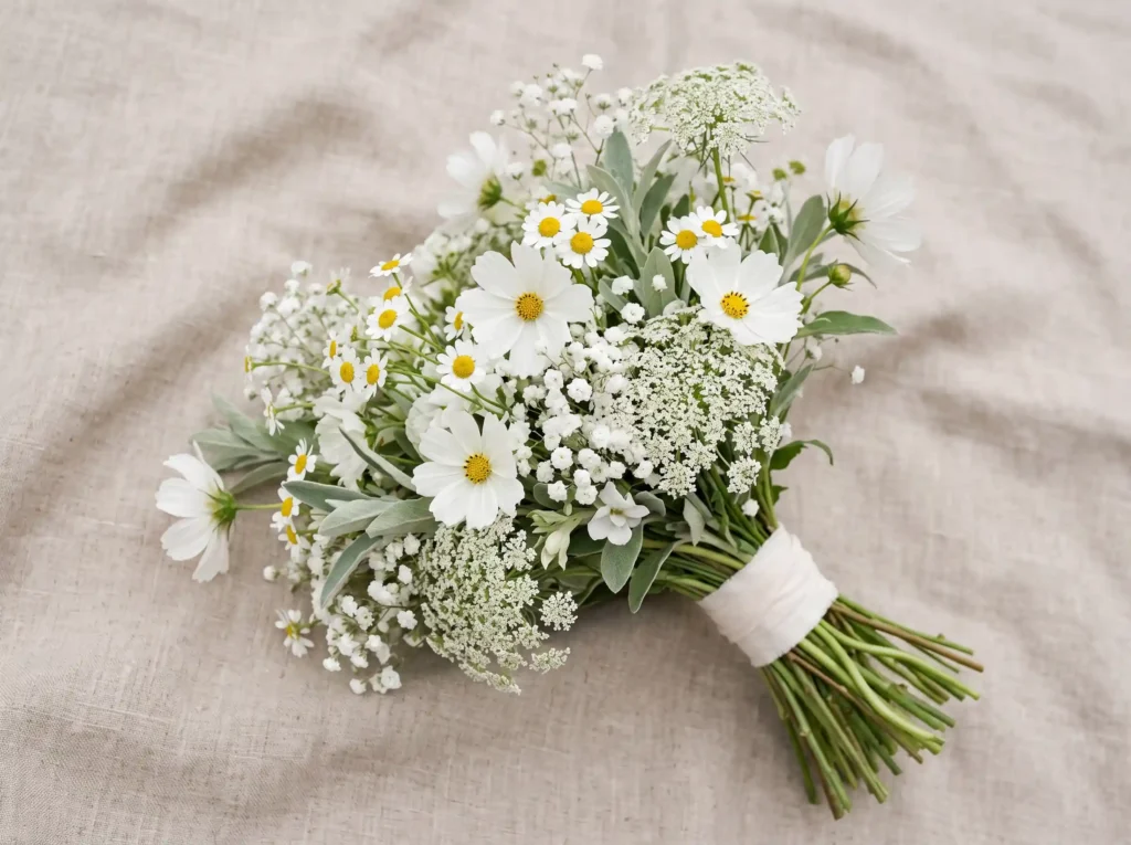 White Meadow Simplicity Inspiration Inspired by White meadow bouquet simplicity K