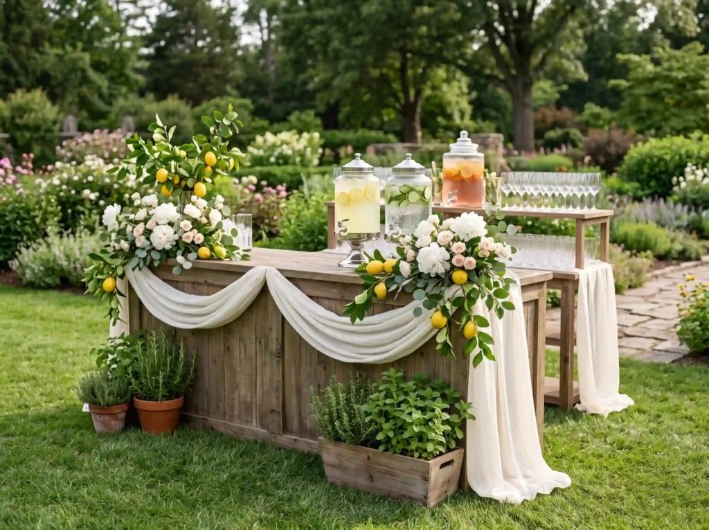 Botanical Garden Beverage Bar Inspiration Refres Botanical garden beverage bar K