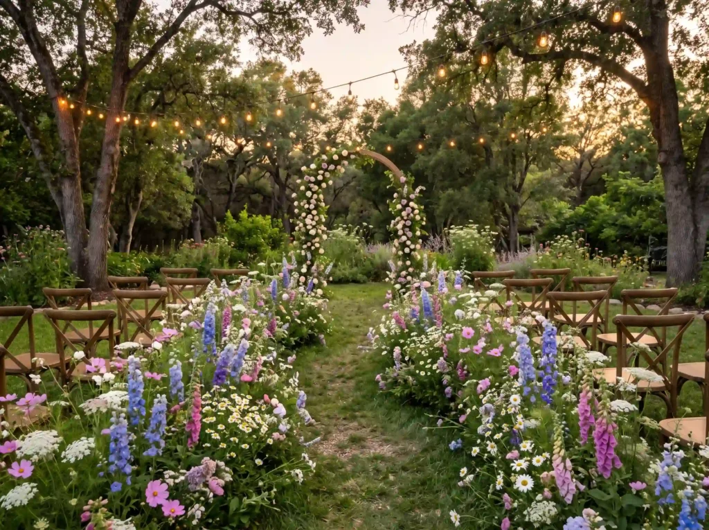 Wildflower Meadow Aisle Inspiration Designed to Wildflower Meadow Aisle. Inspiration