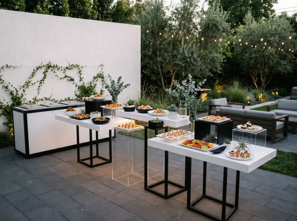 Modern White Catering Gallery Inspiration Minima Modern White Catering Gallery.
