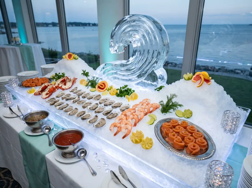 Seafood Ice Display Bar Inspiration Luxury coast Seafood ice display bar K