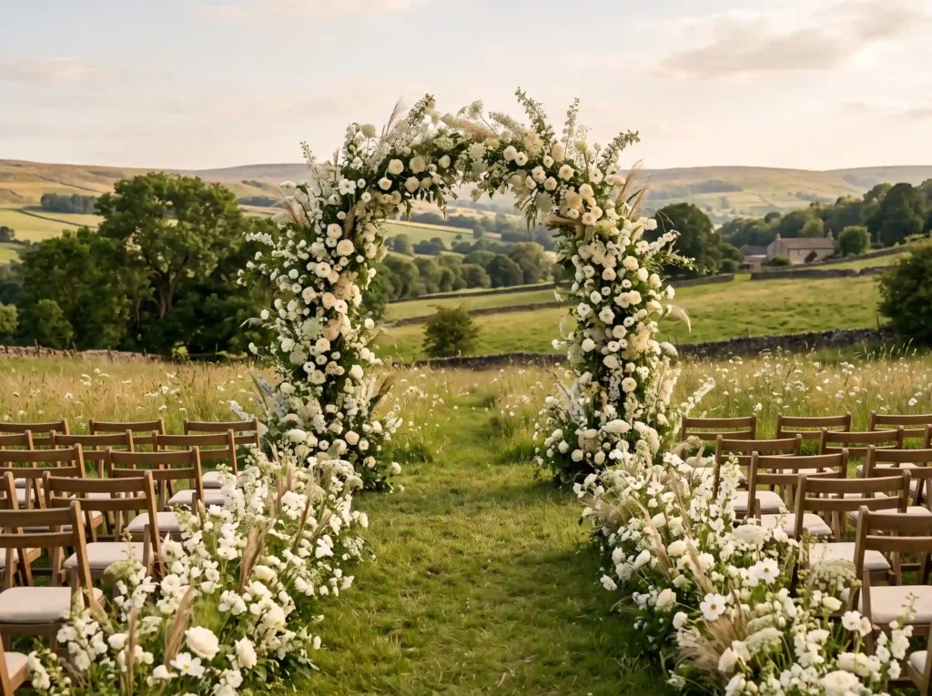 Wild Meadow Floral Arch Inspiration This design Wild Meadow Floral Arch K