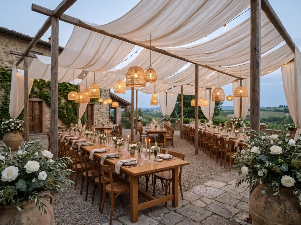 Rustic Courtyard Canopy Inspiration Inspired by Rustic courtyard canopy reception K