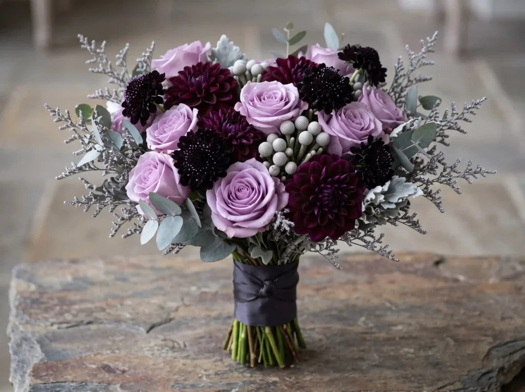 Smoky Amethyst Blooms Inspiration Inspired by ge Smoky Amethyst Blooms bouquet K