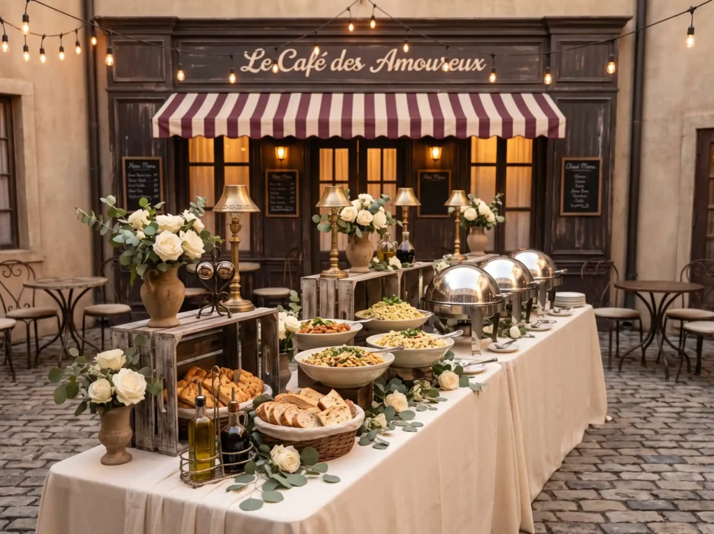 Vintage European Bistro Buffet Inspiration Paris Vintage European bistro buffet w…