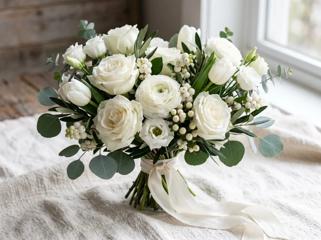 Alpine Elegance Bouquet Inspiration Inspired by Alpine Elegance Bridal Bouquet K