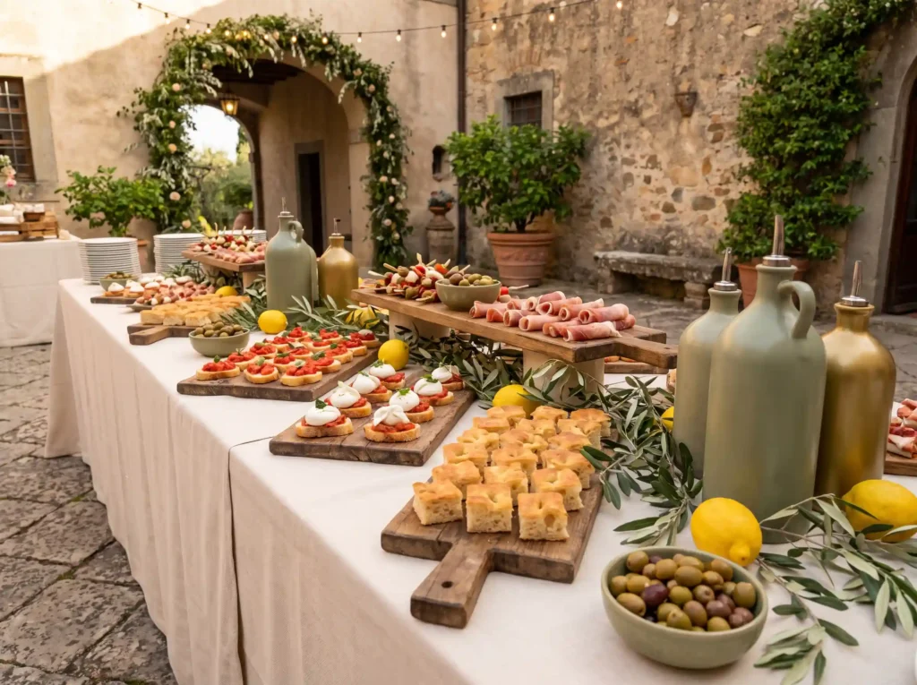 18 Finger Food Ideas for a Stunning Wedding Buffet