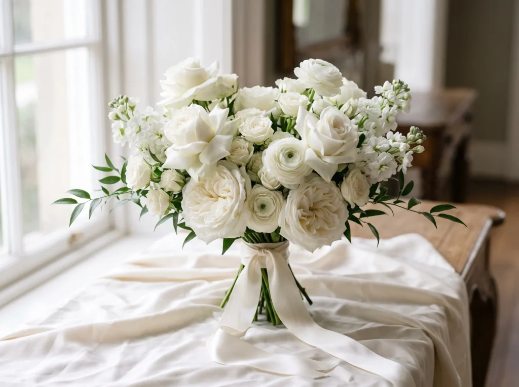 Velvet Rose Harmony Inspiration Inspired by cla White roses ranunculus stock flo…
