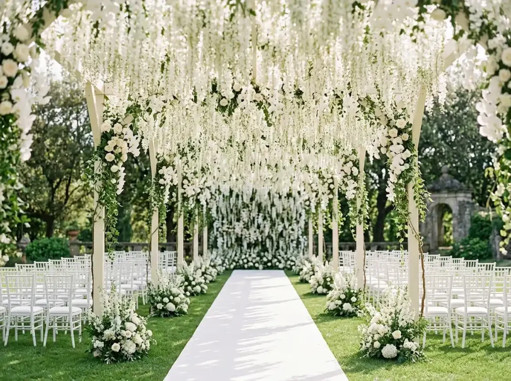 White Wisteria Canopy Walk Inspiration Inspired White Wisteria Canopy Walk