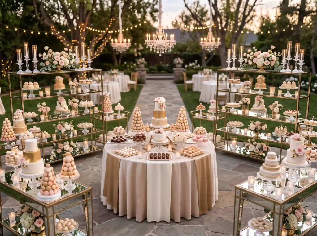 Elegant Dessert Marketplace Inspiration Transfo Dessert buffet circular pastry i…