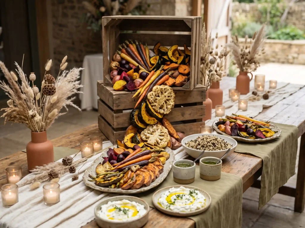 Roasted Root Vegetable Showcase Inspiration Sea Roasted root vegetable buffet sh…