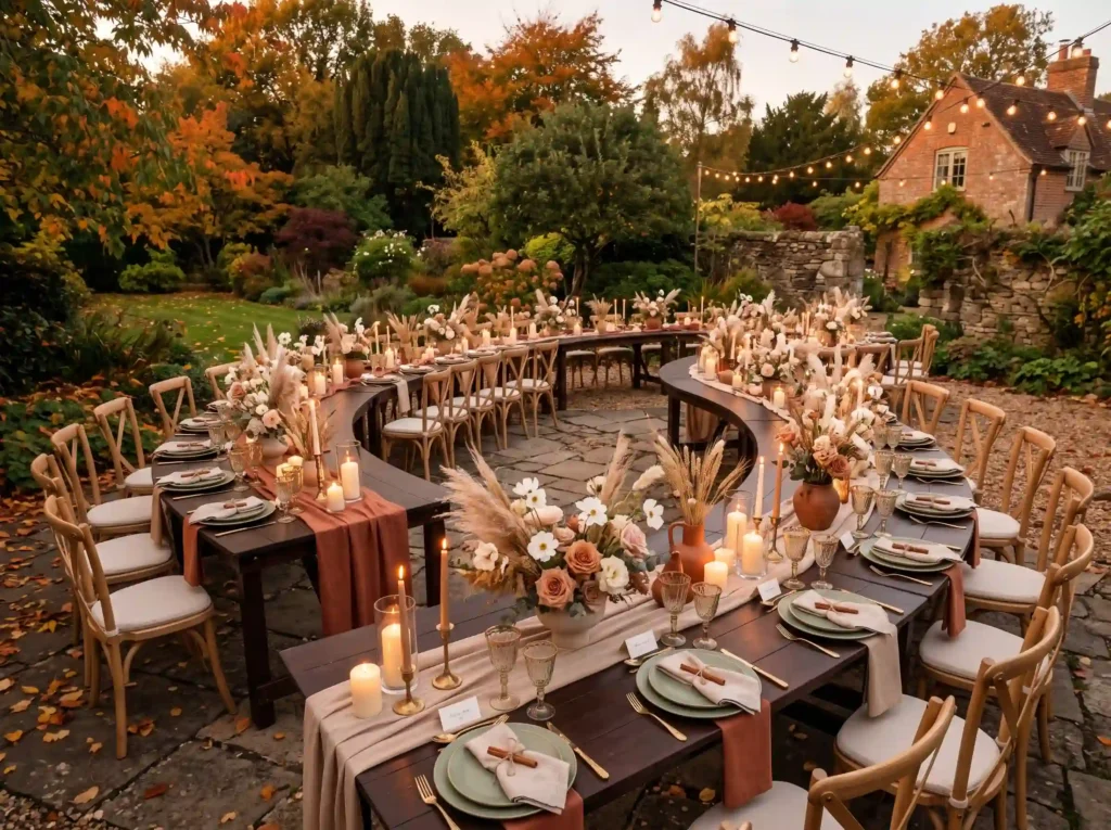 Cinnamon Garden Soirée Inspiration Elegant autu Cinnamon Garden Soirée reception K