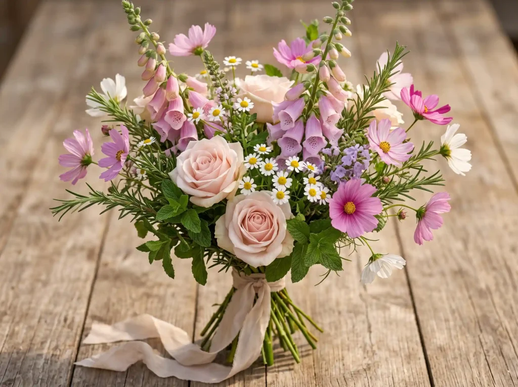 Cottage Garden Bouquet Inspiration Charming cot Cottage garden bouquet with flowers