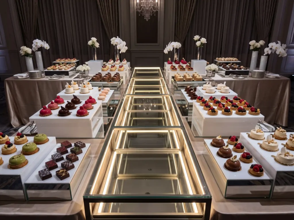 Luxe Dessert Runway Inspiration Fashion runway Dessert runway wedding experience K