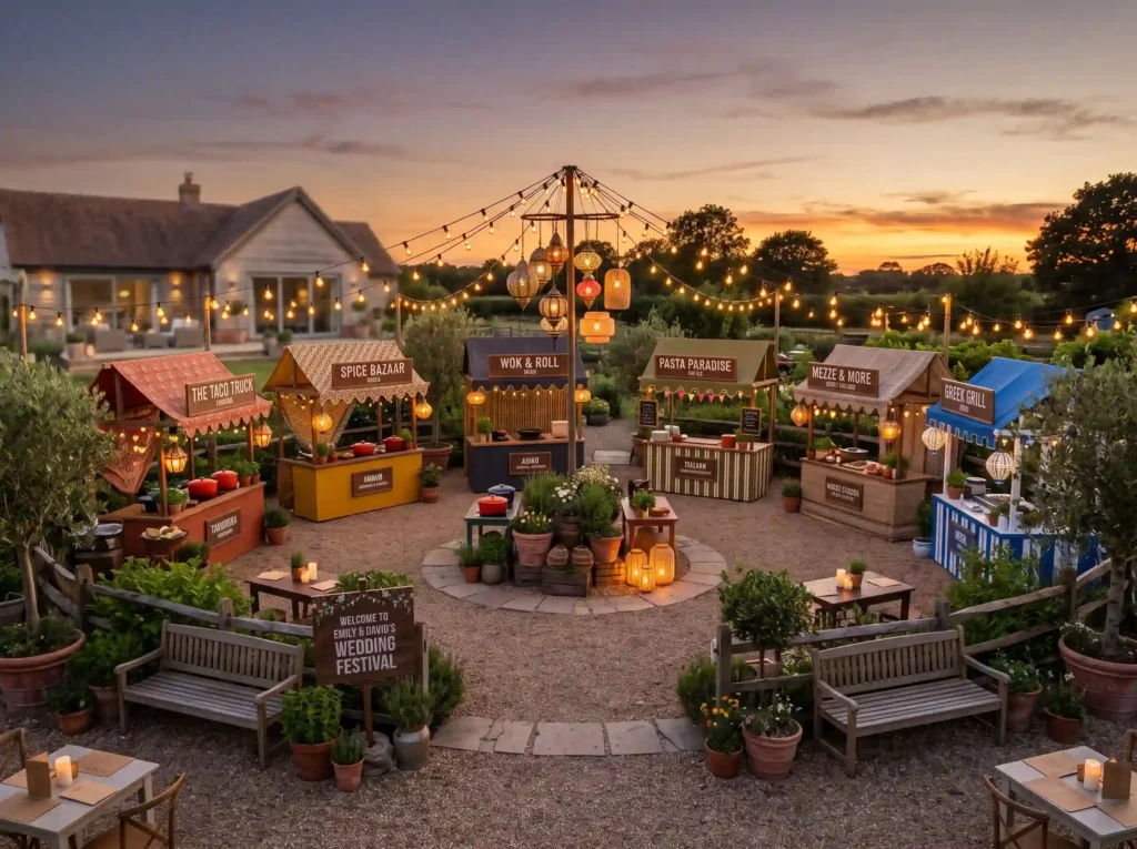 Sunset International Street Food Garden Inspira Street food garden celebration K