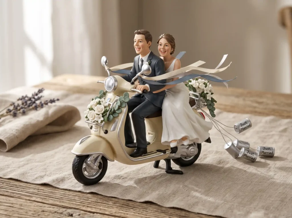 Vintage Scooter Escape Inspiration Capturing th Couple riding retro scooter K