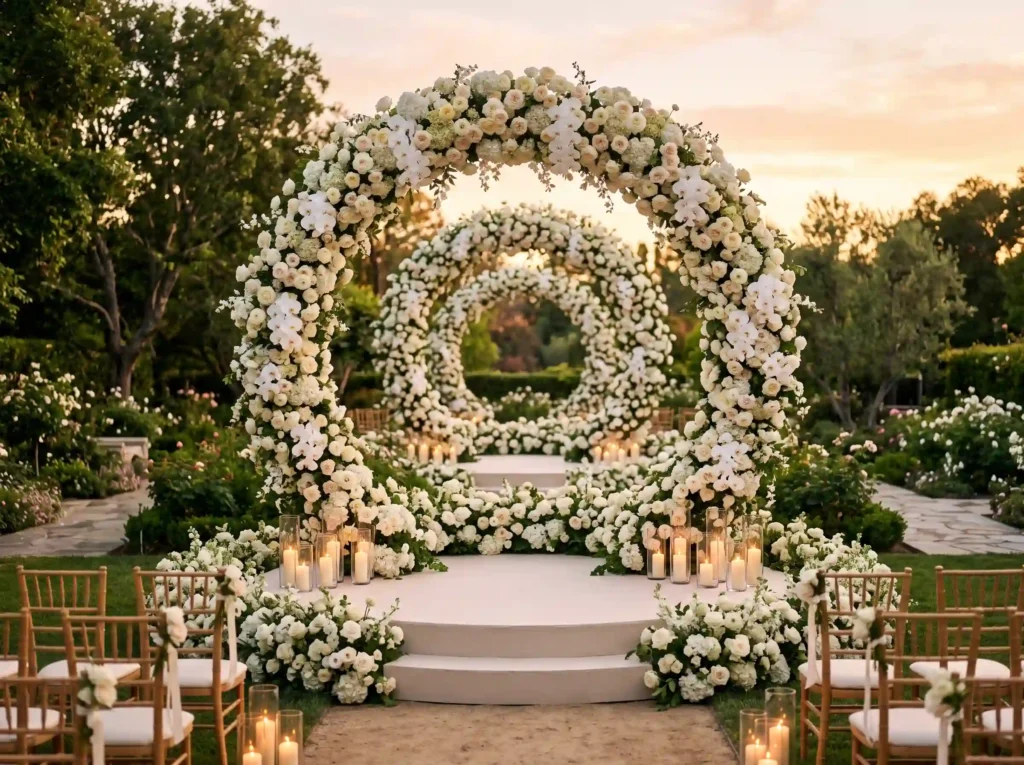 Floral Halo Garden Inspiration Soft romantic fl Floral Halo Garden. Inspiration