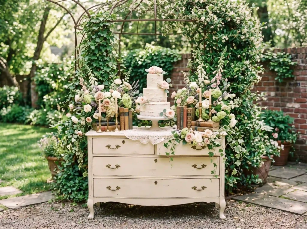 Cottage Garden Cake Corner Inspiration Rather t Cottage garden cake display K