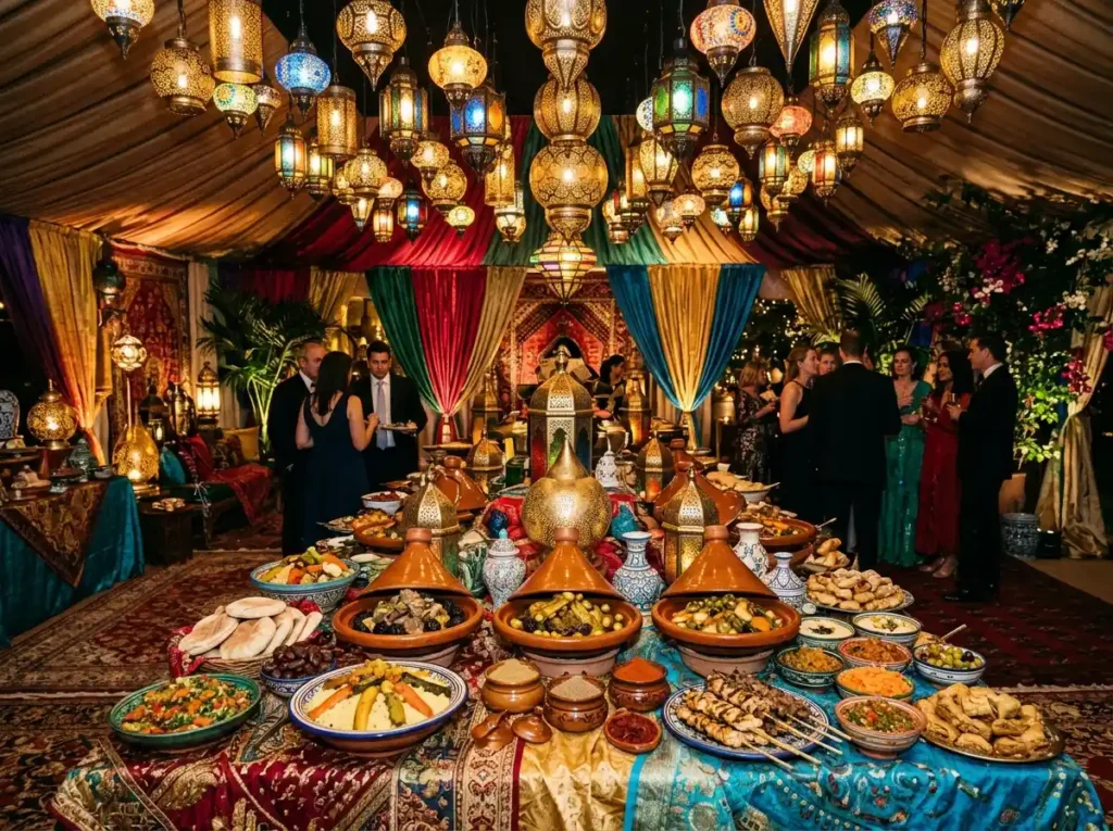 Moroccan Spice Market Buffet