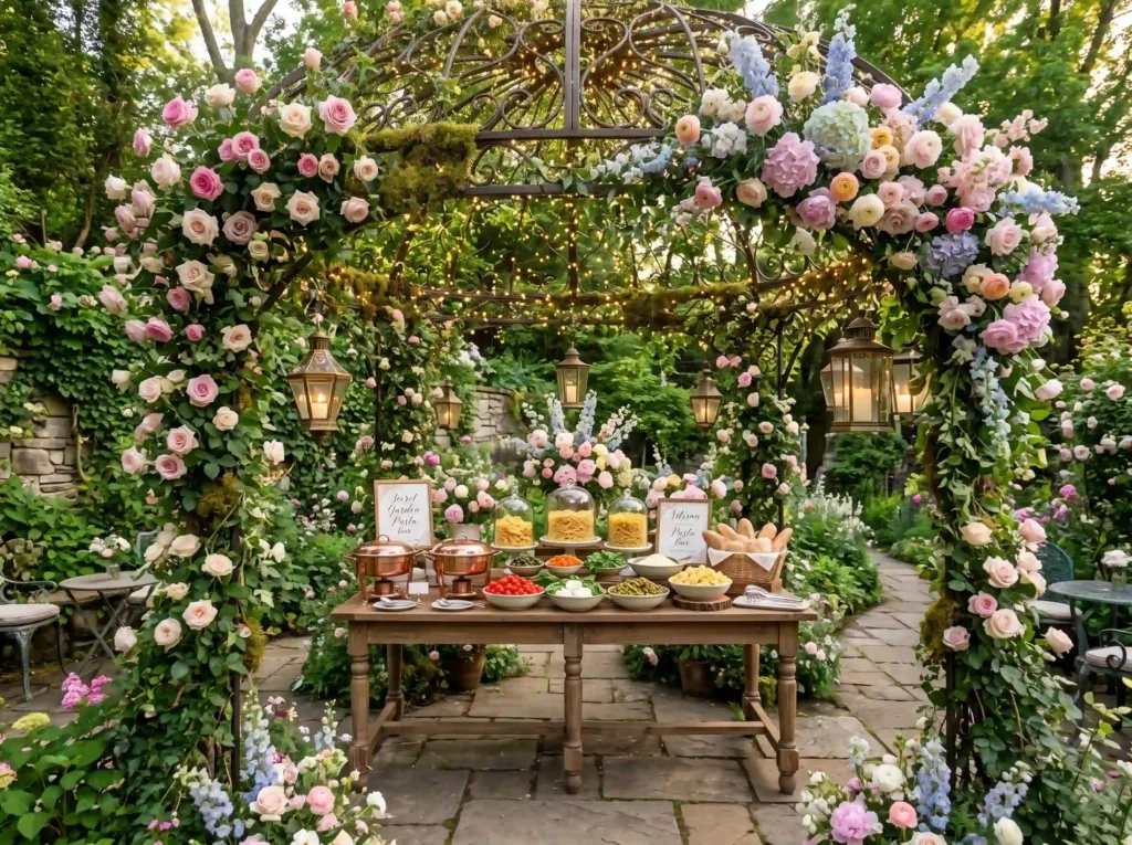 Secret Garden Pasta Corner Inspiration Hidden g Secret Garden Pasta Buffet K