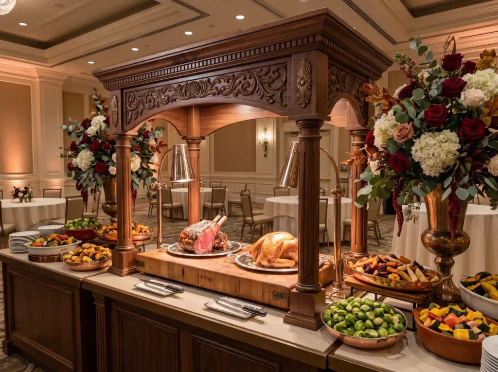Carving House Inspiration Traditional carving s Carving station wedding centerpiece K
