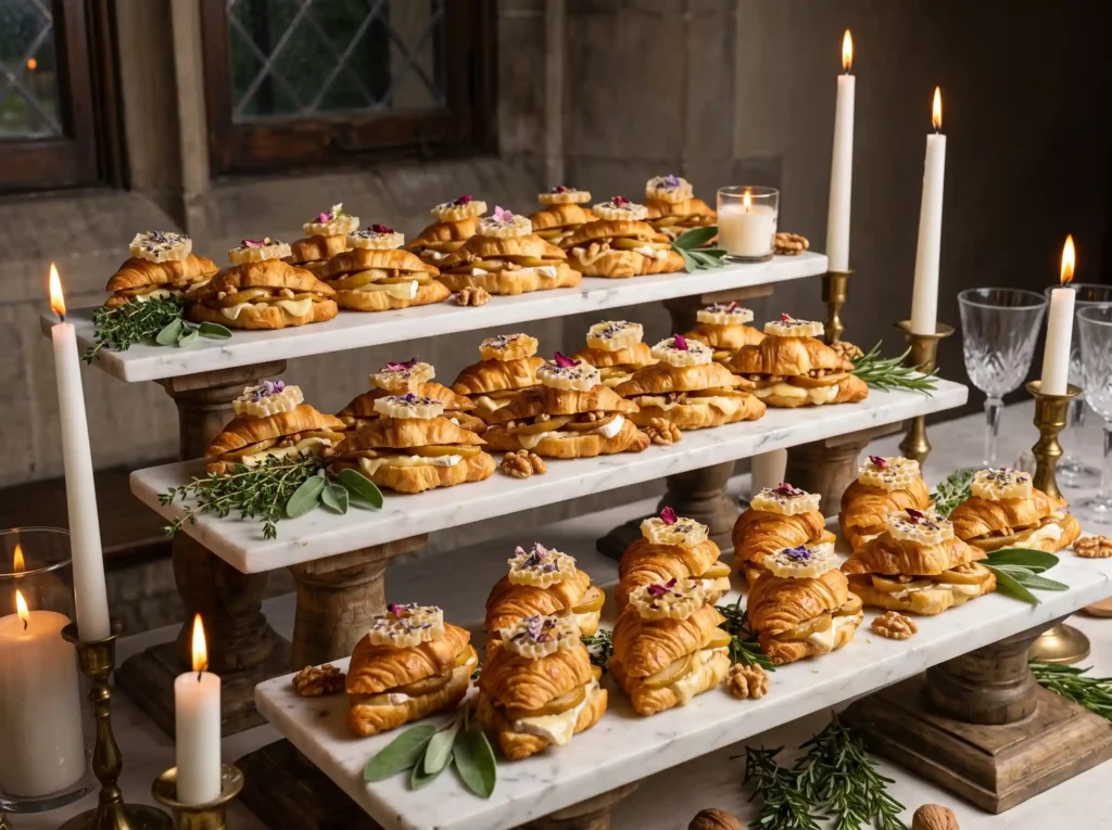 Pear and Brie Croissant Display Inspiration Fre Pear Brie Croissant Display K