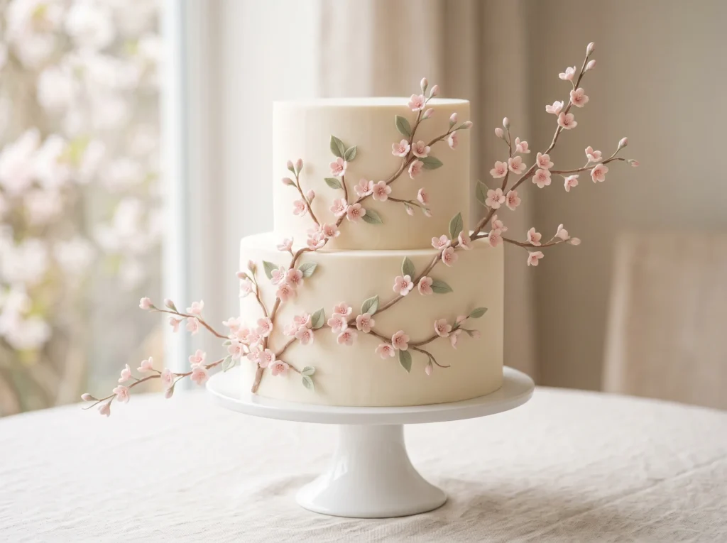 Romantic Cherry Blossom Whisper Inspiration The Romantic cherry blossom wedding …