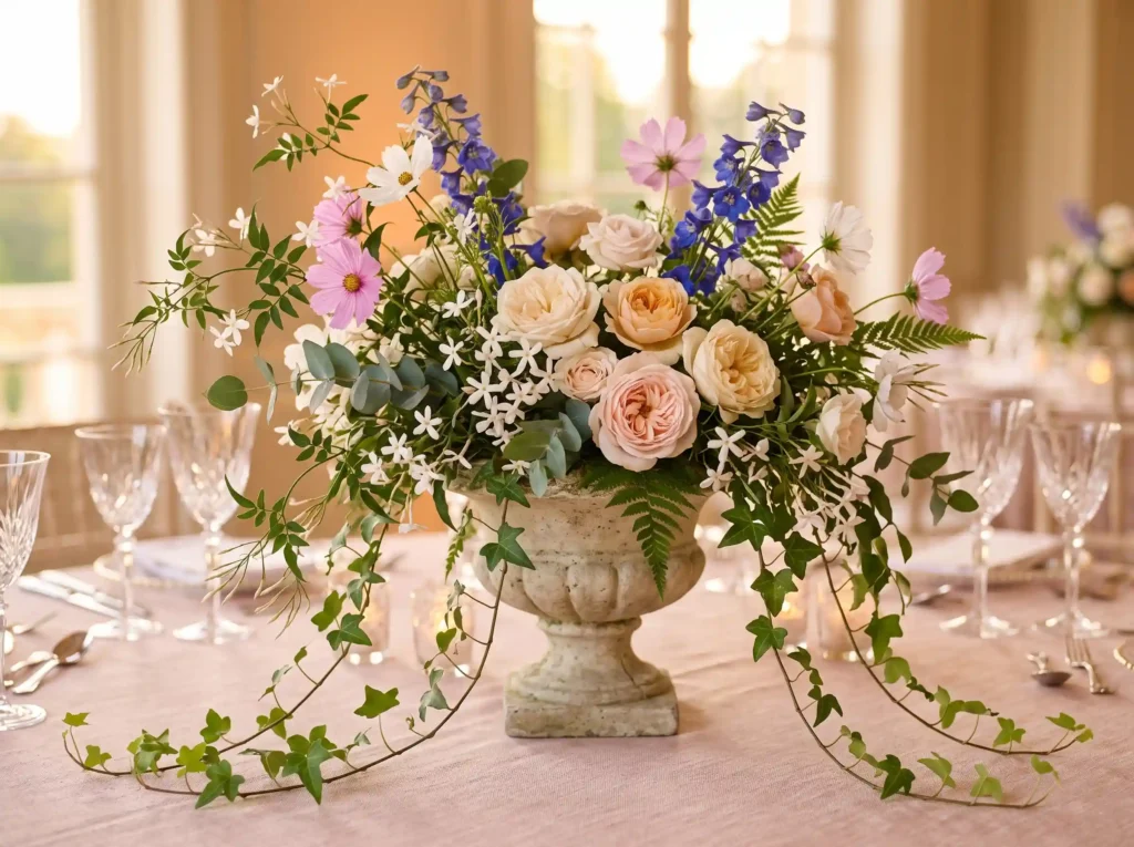 Secret Garden Urn Inspiration Hidden estate gar Secret Garden Urn centerpiece K