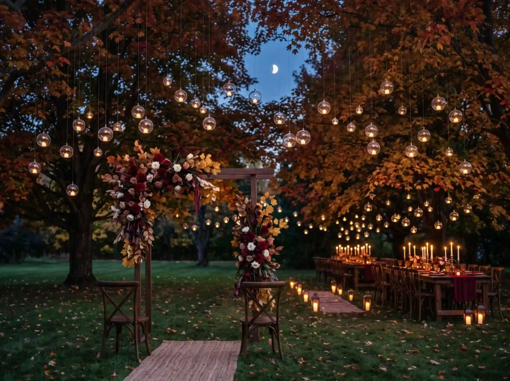 Moonlit Maple Reception Inspiration Inspired by Moonlit Maple Reception K