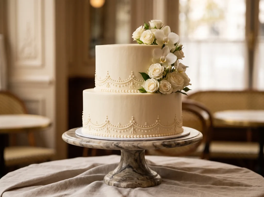 French Patisserie Chic Inspiration Inspired by French Patisserie Chic Wedding Cake