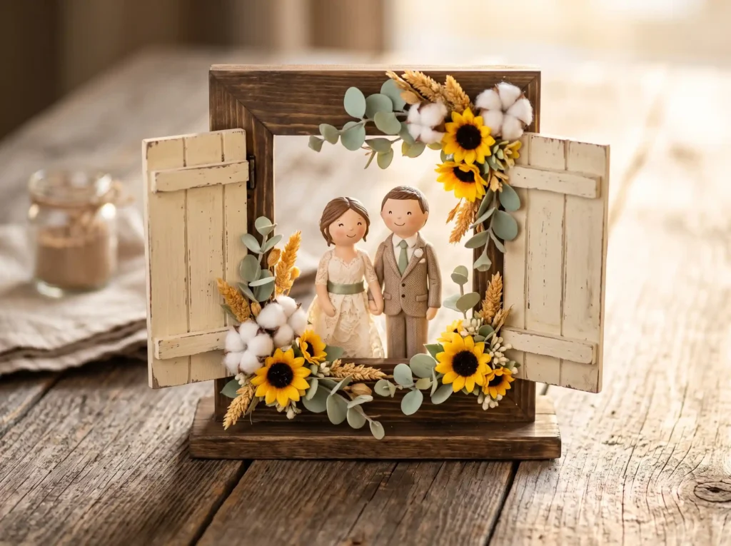 Rustic Barn Window Inspiration Framing a lifeti Rustic barn window wedding topper