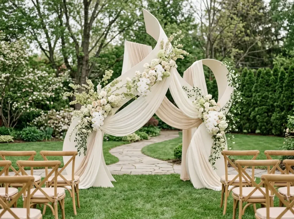 Sculptural Ribbon Pavilion Inspiration Modern a Sculptural Ribbon Pavilion cerem…