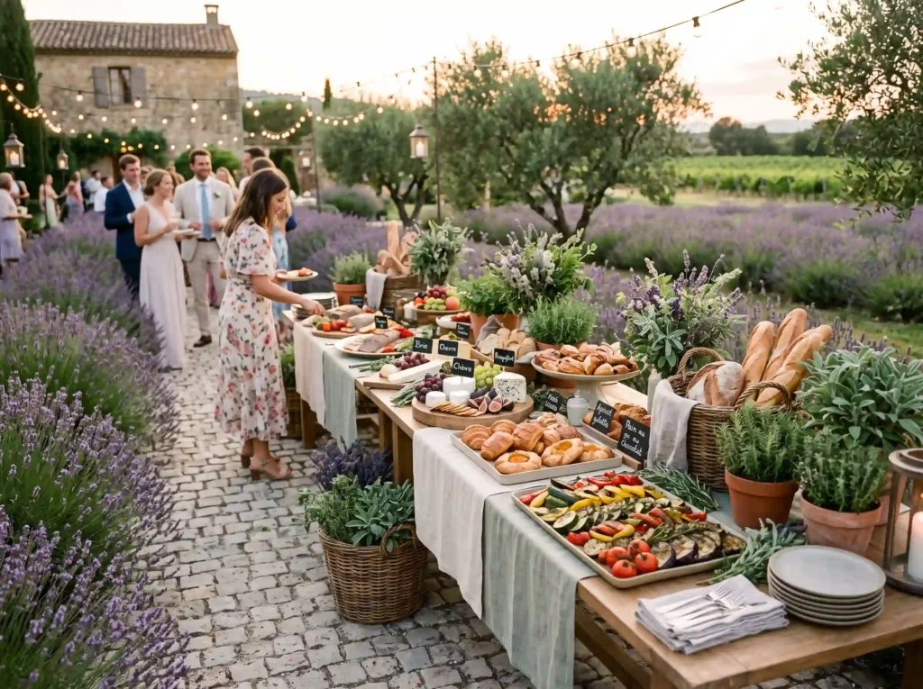 Lavender Provence Buffet Inspiration Southern F Lavender Provence Buffet Garden …