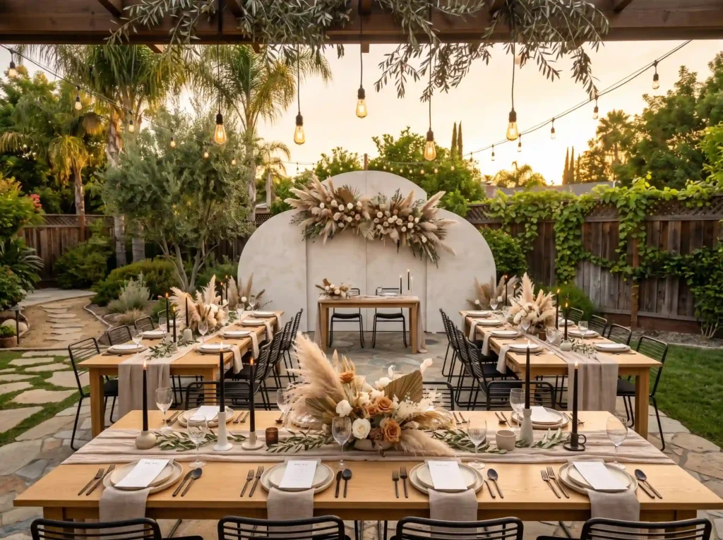 Desert Modern Oasis Inspiration A contemporary Desert modern oasis reception K