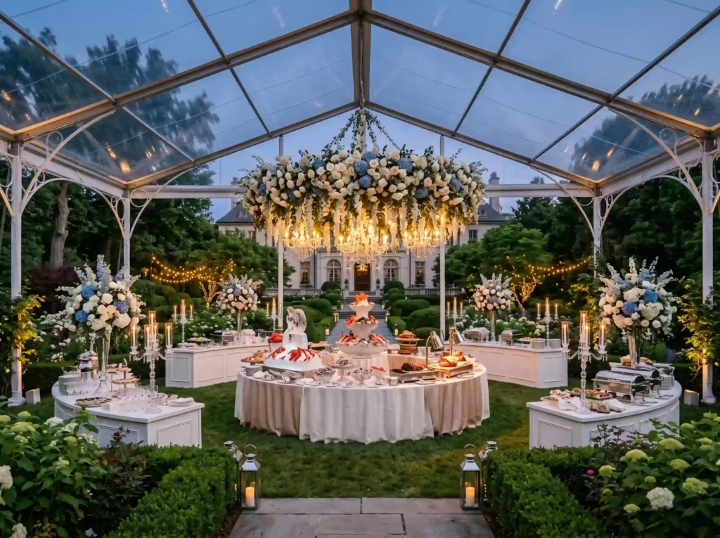 Royal Garden Pavilion Buffet Inspiration A gran Royal Garden Pavilion Buffet K