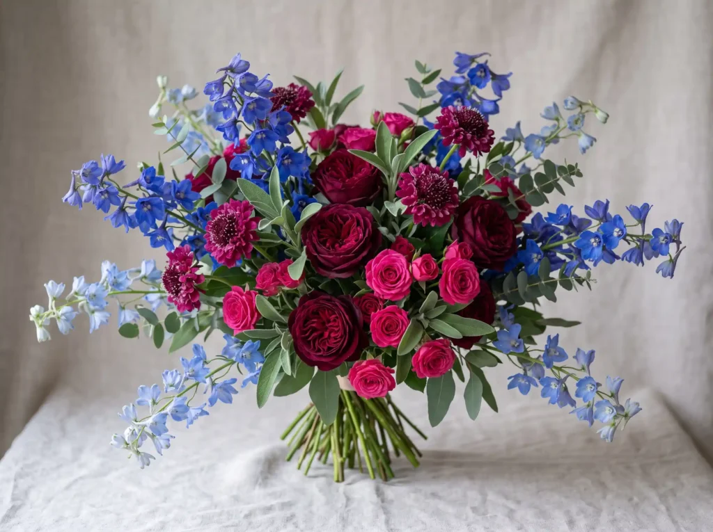 Twilight Sapphire Garden Inspiration Inspired b Twilight Sapphire Garden bouquet K
