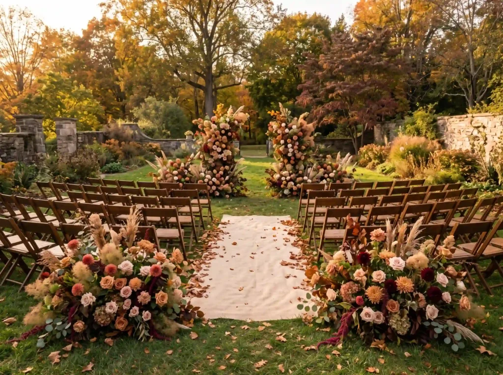 Autumn Floral Sanctuary Inspiration Designed as Autumn floral sanctuary wedding …