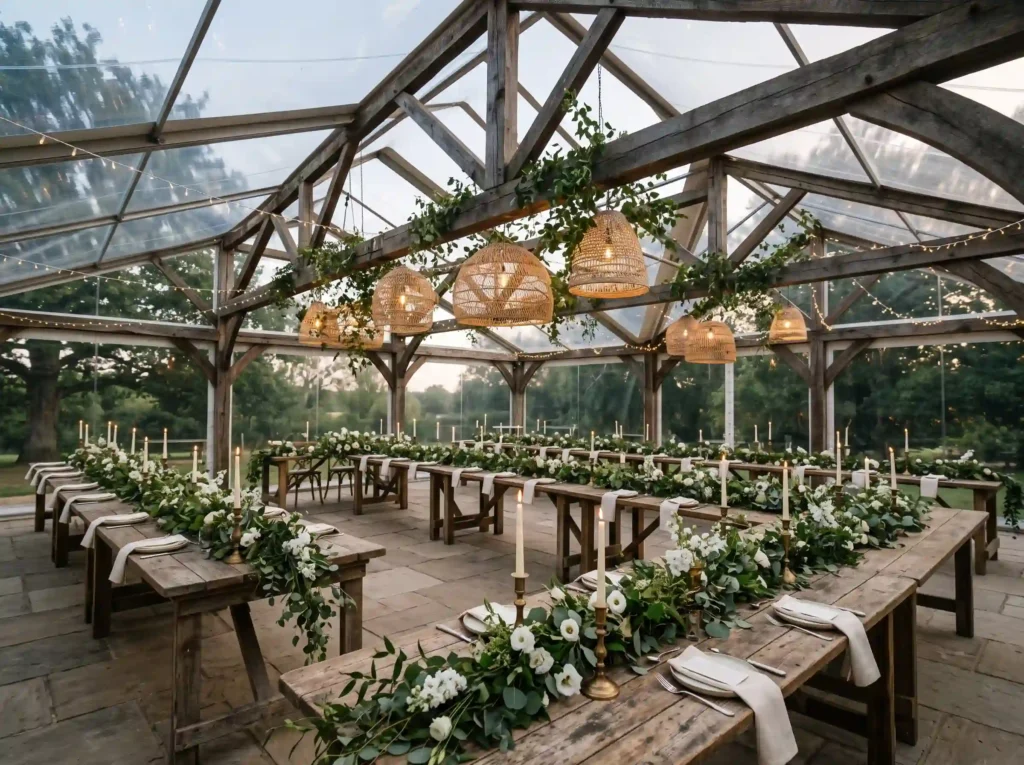 Rustic Conservatory Dining Inspiration Garden i Conservatory reception tent timb… K