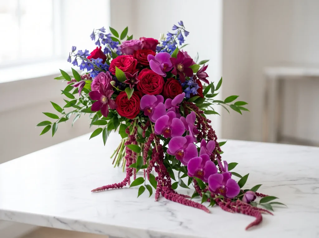 Imperial Jewel Cascade Inspiration Inspired by Imperial Jewel Cascade bouquet K