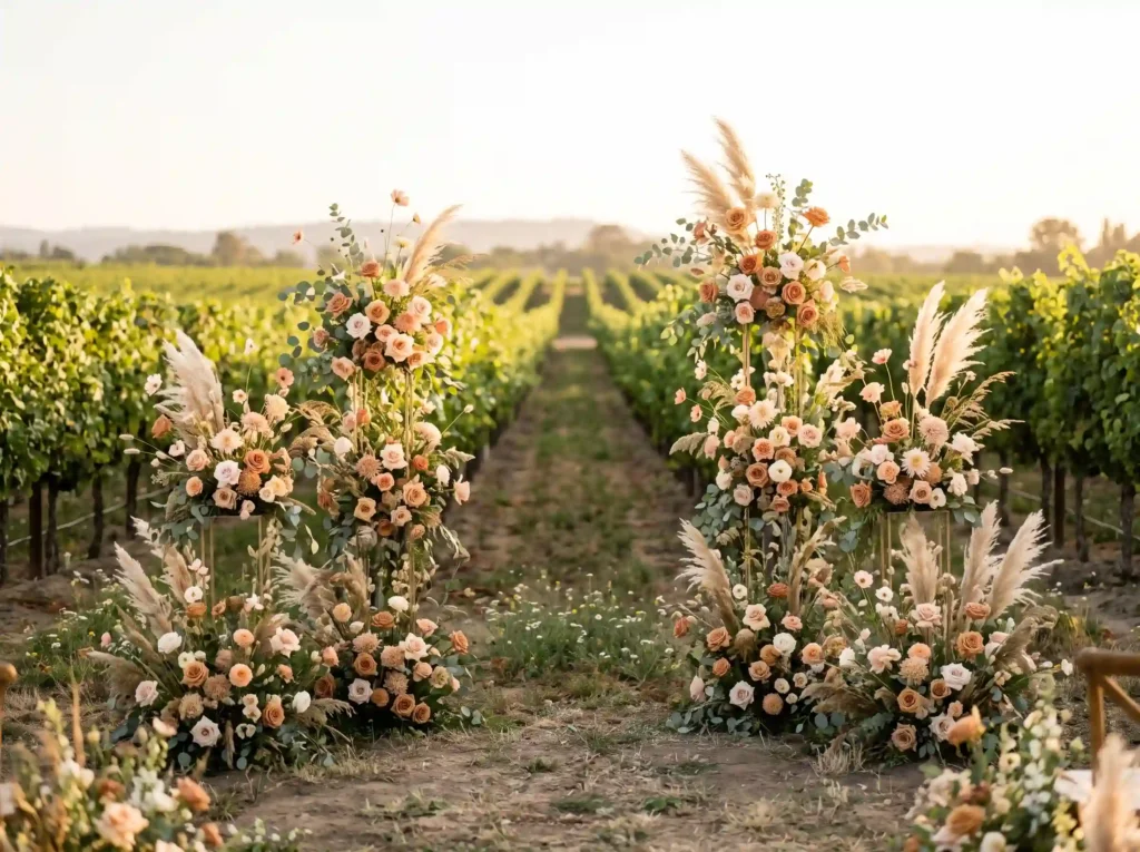 Copper Meadow Floral Installations Inspiration W Floral installations inspired by… K