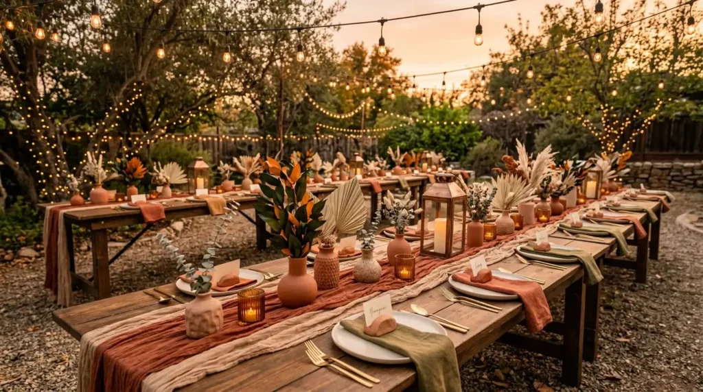 Terracotta Harvest Gathering