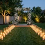 17 Backyard Wedding Lighting Ideas That Make the Night Magical